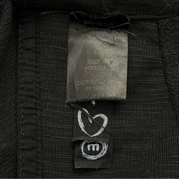 Desigual Graphic Halter Sleeveless Dress Black Combo M - Picture 5 of 5